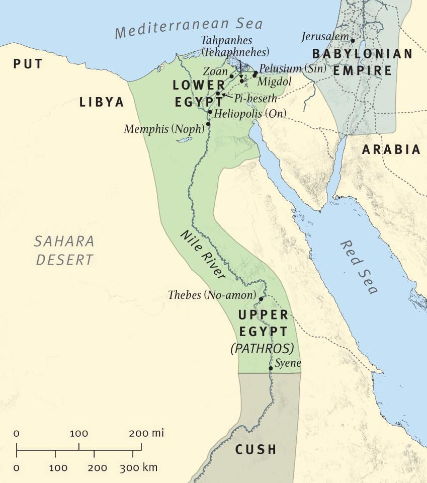 mapa de bíbliques Etiòpia