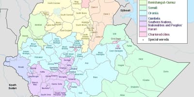 Hawassa d'Etiòpia mapa