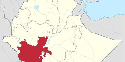Mapa del sud d'Etiòpia