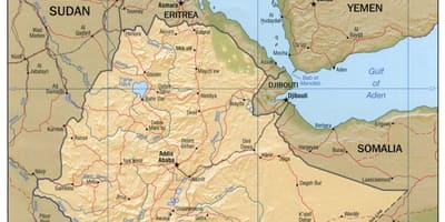 Mapa de Etíop cartografia agència lloc web
