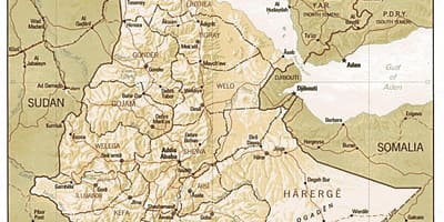 Ex Etíop mapa